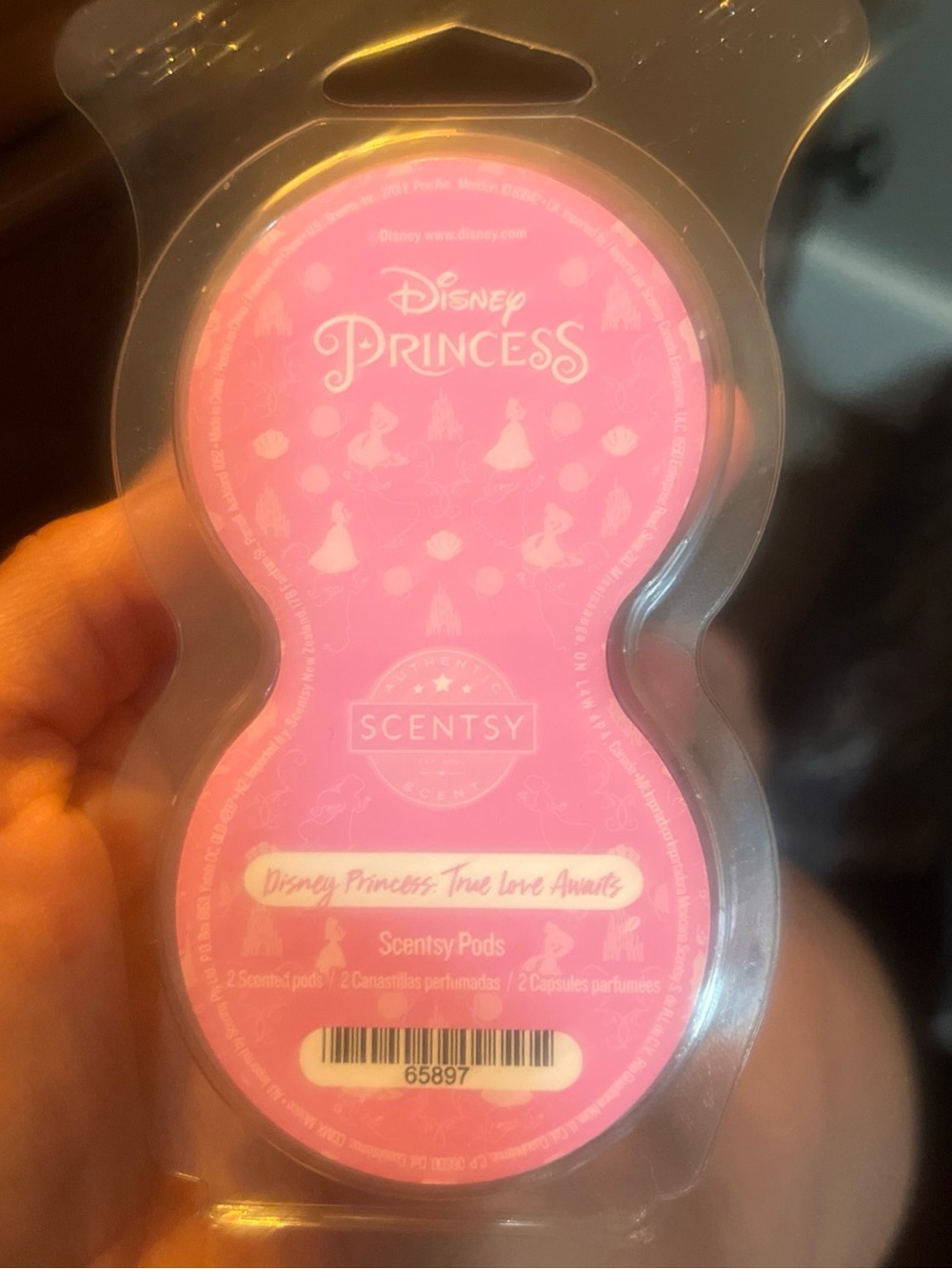 Fragrance Wax Pods (Scentsy) Disney princess true love awaits